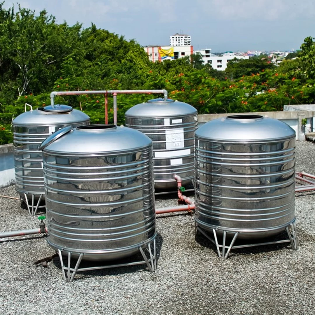 Steel tank. Water Tank. Water Storage Tank. Insulation of Water Tanks. Water Tanks on Roof.